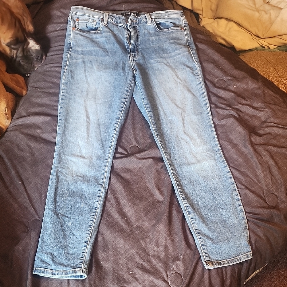 Level 99 Light Blue Women's Skinny Jeans